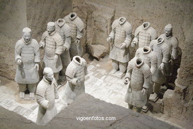 Terracotta Warriors Museum. Pit 3. 