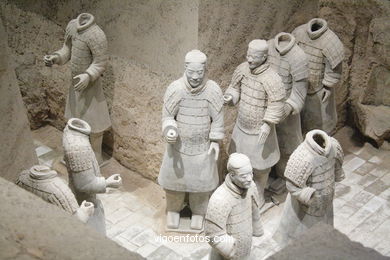 Terracotta Warriors Museum. Pit 3. 