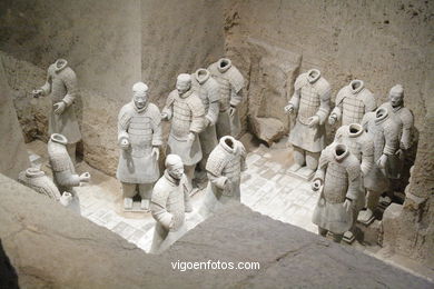 Terracotta Warriors Museum. Pit 3. 