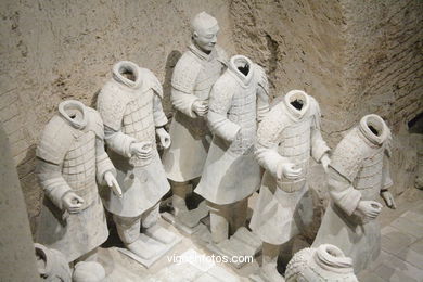Terracotta Warriors Museum. Pit 3.