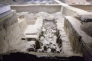 Terrakotta-Krieger-Museum. Pit 2.
