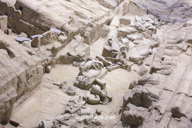 Museo Guerreros Terracota. Fosa 2. 