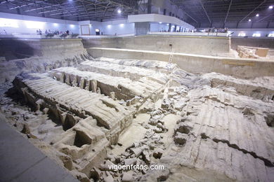 Terracotta Warriors Museum. Pit 2. 