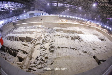 Terracotta Warriors Museum. Pit 2. 