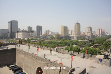 Muralha de Xian . 