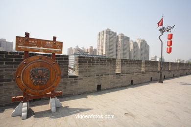 Wall der Stadt Xian