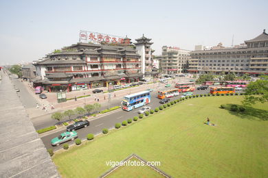 Streets of Xian. 