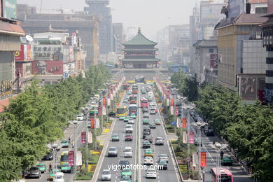 Streets of Xian. 