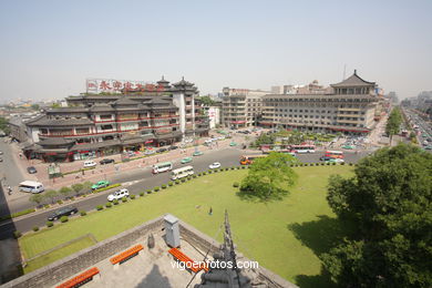 Streets of Xian. 