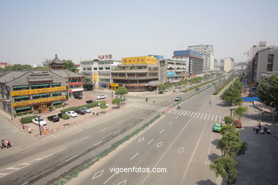 Streets of Xian. 