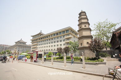 Streets of Xian. 