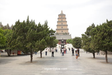 Big Wild Goose Pagoda. 