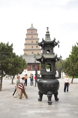 Big Wild Goose Pagoda. 