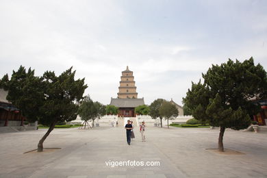 Big Wild Goose Pagoda. 