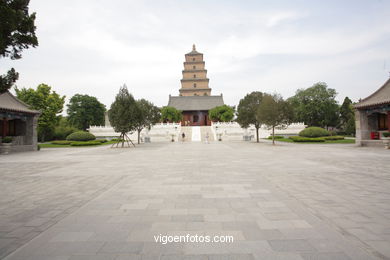 Big Wild Goose Pagoda. 