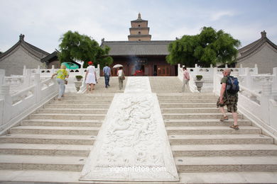 Big Wild Goose Pagoda. 