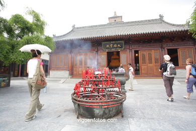 Big Wild Goose Pagoda. 