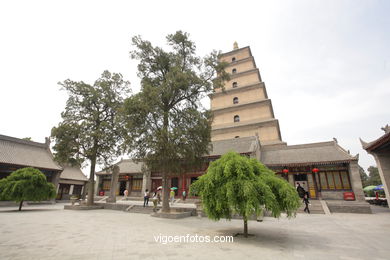 Big Wild Goose Pagoda. 