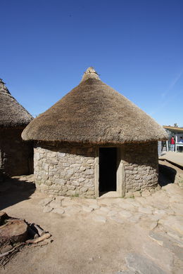 CASTRO DE VIGO. RECONSTRUCCION POVOADO. MUSEU. VIGO ARQUEOLÓGICO 