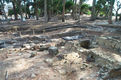 EXCAVACIONES DE LA VILLA ROMANA DE TORALLA - MIRAMBELL