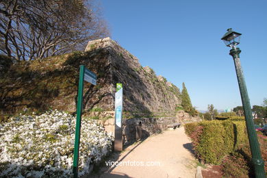 CASTILLOS DE GALICIA: SEGUNDA MURALLA CASTILLO DEL CASTRO. SIGLO XVII