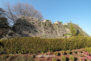 CASTILLOS DE GALICIA: SEGUNDA MURALLA CASTILLO DEL CASTRO. SIGLO XVII