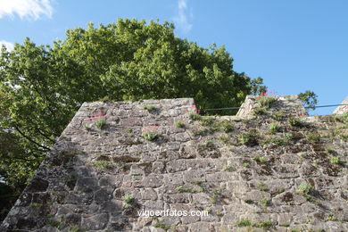 CASTILLOS DE GALICIA: SEGUNDA MURALLA CASTILLO DEL CASTRO. SIGLO XVII