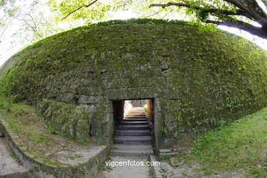 CASTILLOS DE GALICIA: SEGUNDA MURALLA CASTILLO DEL CASTRO. SIGLO XVII