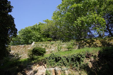 CASTILLOS DE GALICIA: SEGUNDA MURALLA CASTILLO DEL CASTRO. SIGLO XVII