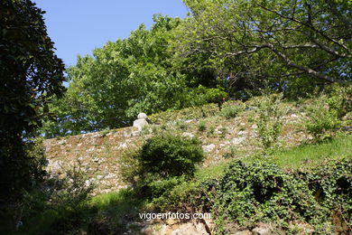 CASTILLOS DE GALICIA: SEGUNDA MURALLA CASTILLO DEL CASTRO. SIGLO XVII