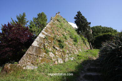 CASTILLOS DE GALICIA: SEGUNDA MURALLA CASTILLO DEL CASTRO. SIGLO XVII