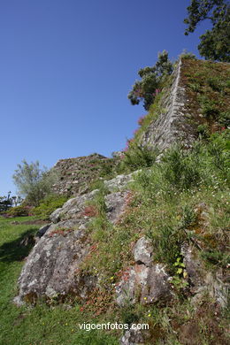 CASTILLOS DE GALICIA: SEGUNDA MURALLA CASTILLO DEL CASTRO. SIGLO XVII