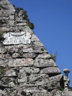 CASTILLOS DE ESPAÑA: PRIMERA MURALLA CASTILLO DEL CASTRO. SIGLO XVII