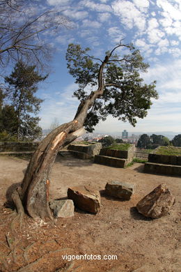 CASTILLOS DE GALICIA: SEGUNDA MURALLA CASTILLO DEL CASTRO. SIGLO XVII