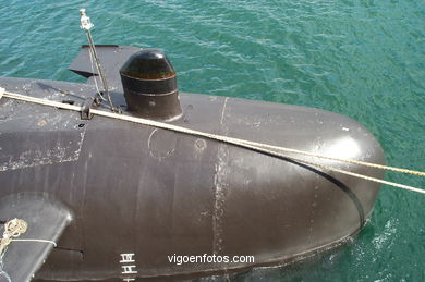 PHOTOS OF SUBMARINES - SUBMARINE MISTRAL - VIGO BAY. GALICIA. VISIT ...