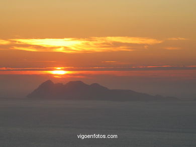 AS ILHAS CÍES DESDE O MAR