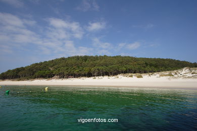 AS ILHAS CÍES DESDE O MAR