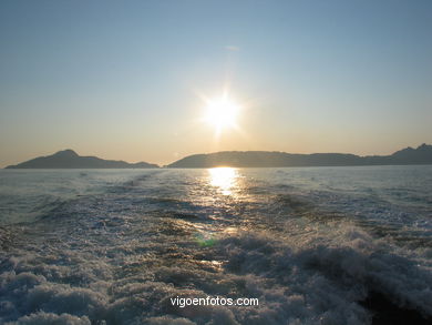 LAS ISLAS CÍES DESDE EL MAR