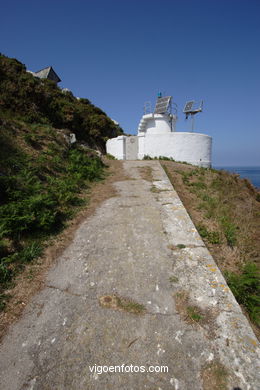 LIGHTHOUSE  OF MONTE AGUDO - CIES ISLANDS