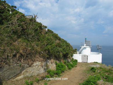 LIGHTHOUSE  OF MONTE AGUDO - CIES ISLANDS