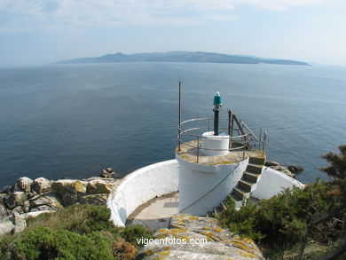 LIGHTHOUSE  OF MONTE AGUDO - CIES ISLANDS