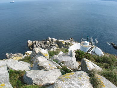 LIGHTHOUSE  OF MONTE AGUDO - CIES ISLANDS