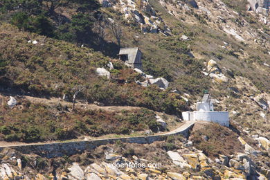 LIGHTHOUSE  OF MONTE AGUDO - CIES ISLANDS