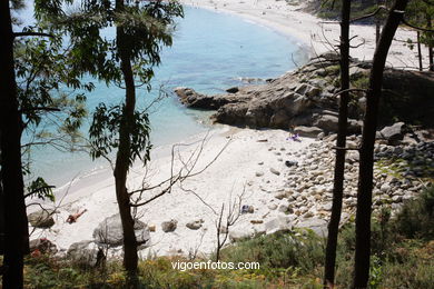 PRAIA FIGUEIRAS (ALEMÃES). ILHAS CIES