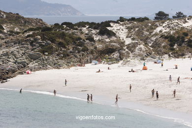 PRAIA FIGUEIRAS (ALEMÃES). ILHAS CIES