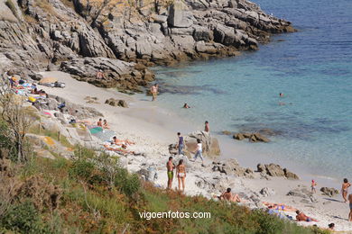 PRAIA DE NOSSA SENHORA. ILHAS CIES