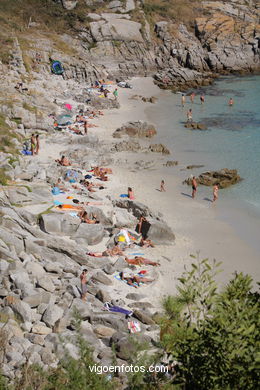 PRAIA DE NOSSA SENHORA. ILHAS CIES