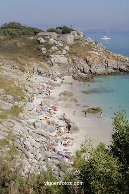 PRAIA DE NOSSA SENHORA. ILHAS CIES