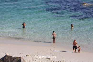 PRAIA DE NOSSA SENHORA. ILHAS CIES