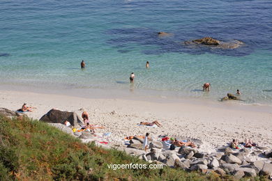 PRAIA DE NOSSA SENHORA. ILHAS CIES